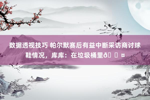 数据透视技巧 帕尔默赛后有益中断采访商讨球鞋情况，库库：在垃圾桶里😤