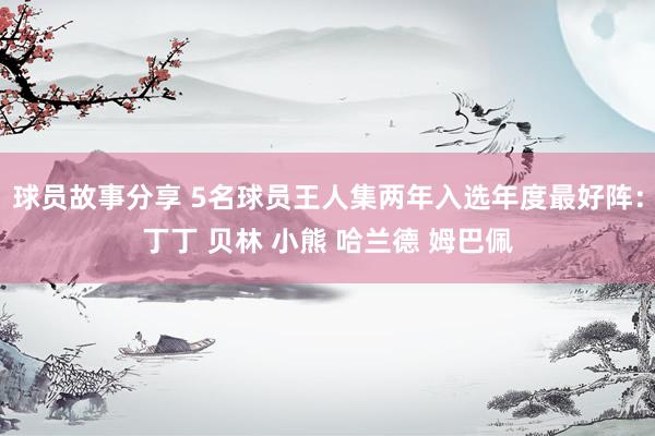 球员故事分享 5名球员王人集两年入选年度最好阵：丁丁 贝林 